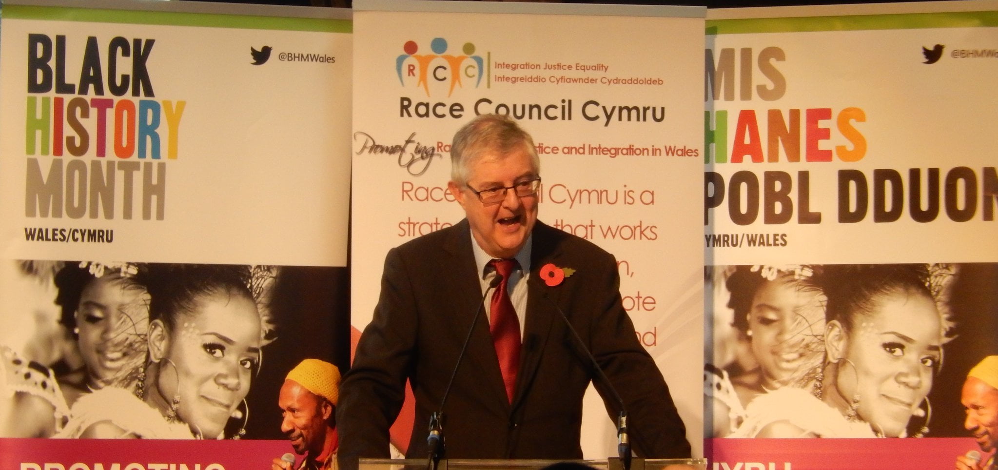 first minister of wales mark drakeford am endorses black history in wales