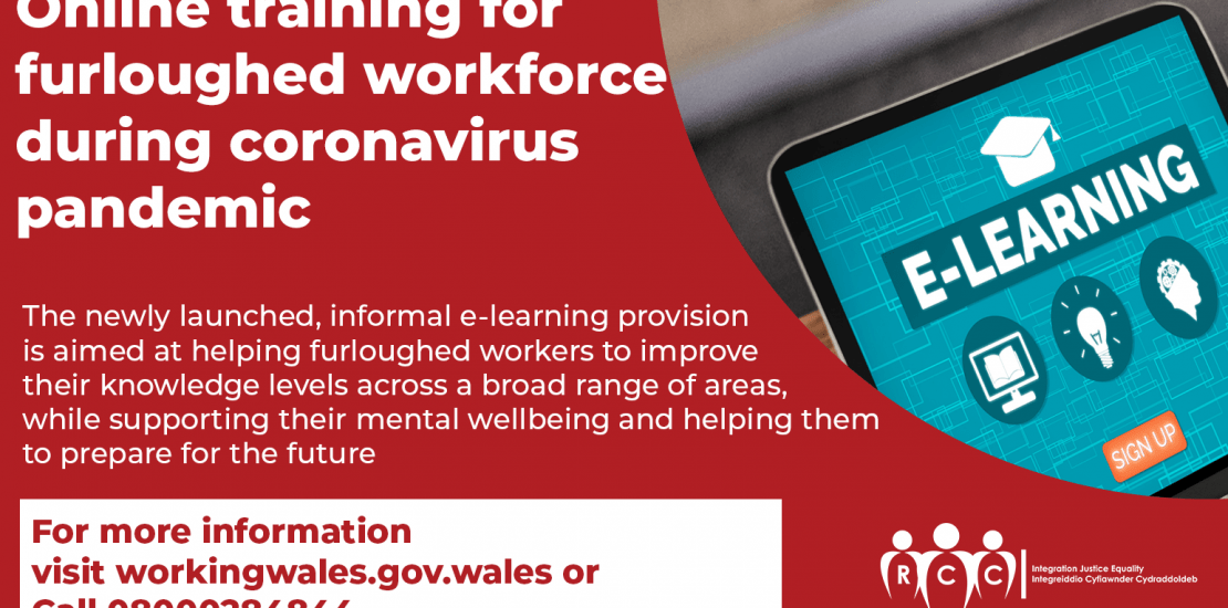 Online training for furloughed workforce during coronavirus pandemic
