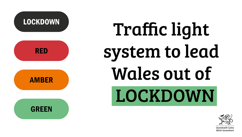Coronavirus (Covid-19): ‘Traffic light’ system to lead Wales out of LOCKDOWN