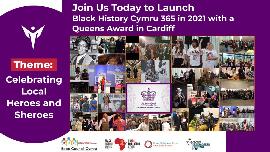 we celebrate the start of the month of October as the Launch of our 2021 Black History Cymru 36